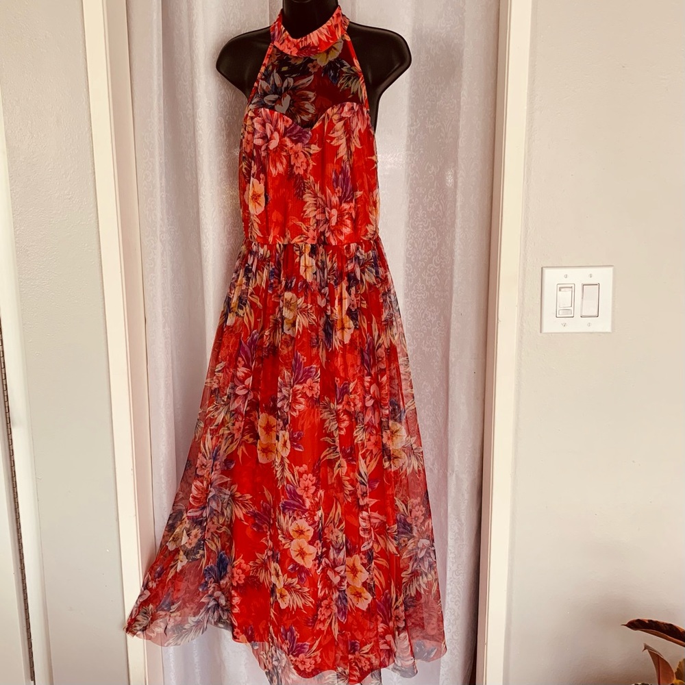 CANDALATE  Maxi Dress. Sz:L
